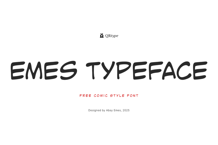 Preview of Emes Font