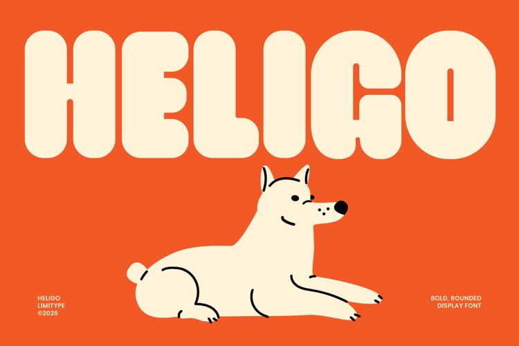 Heligo - Bold Rounded Font - Free Download