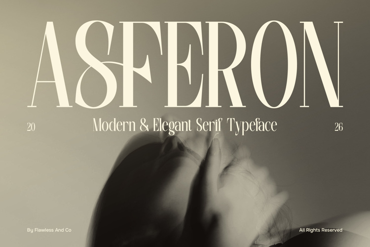 Preview of ASFERON Font