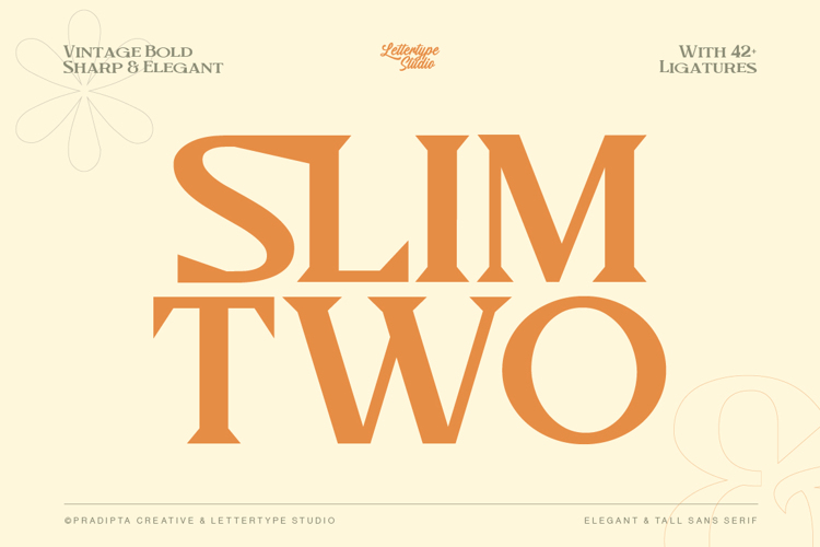 Slimtwo Font