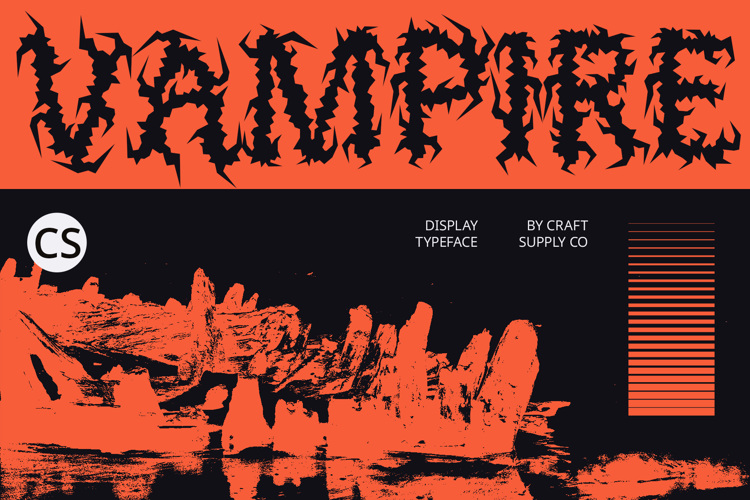 CS Vampire Font