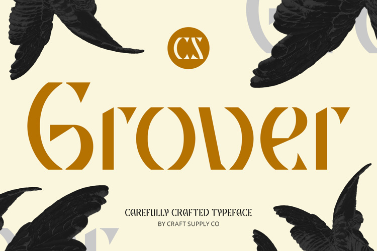 CS Grover Font