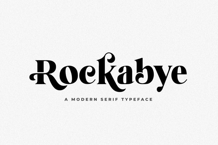 Rockabye Font
