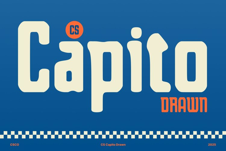 Preview of CS Capito Drawn Font
