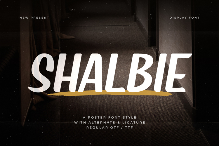 Shalbie Trial Font