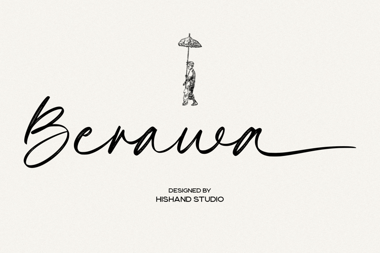 Preview of Berawa Font