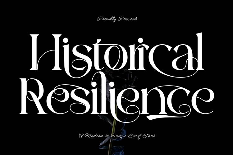 Preview of Historical Resilience Font