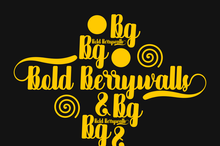 Bold Berrywalls Font