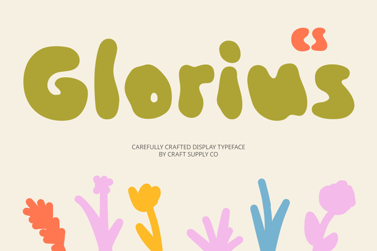 Preview of CS Glorius Font
