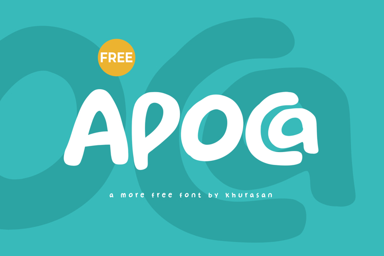 Preview of Apoca Font