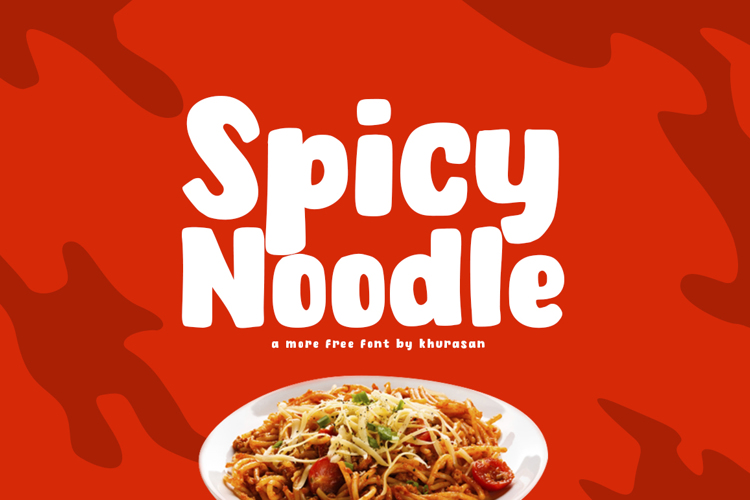 Spicy Noodle Font
