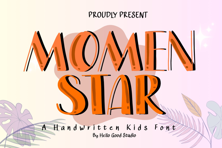Preview of Momen Star Font