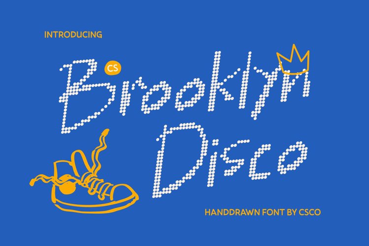 Preview of CS Brooklyn Disco Font