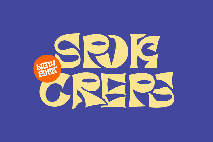 Preview of Spok Creps Font