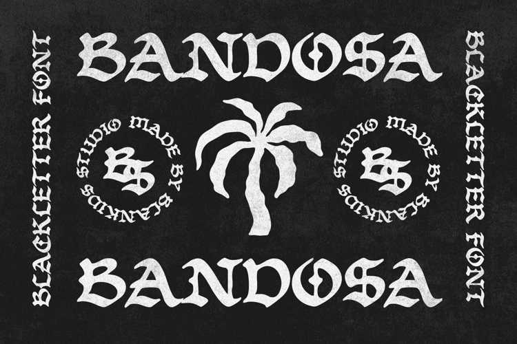 Preview of Bandosa Font