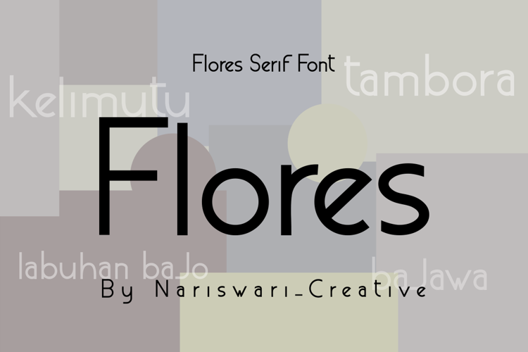 Flores Font