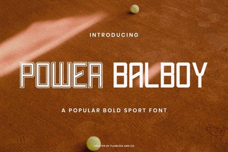 POWER BALBOY Font