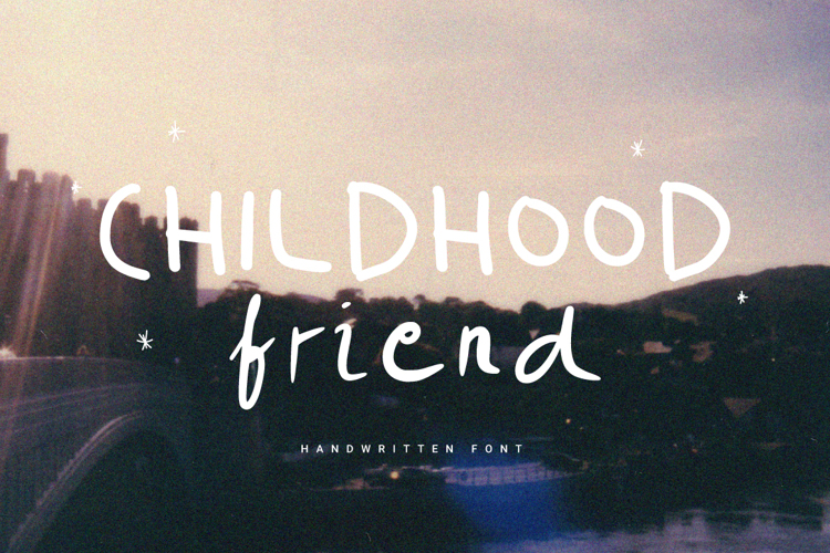 Childhood Friend Font