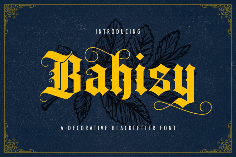 Bahisy Font