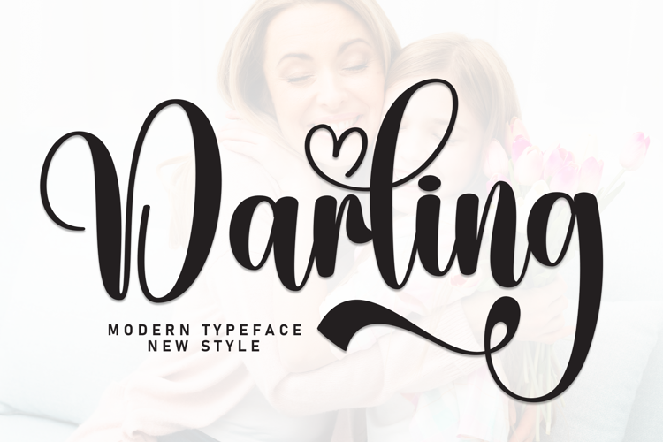 Preview of Darling Font