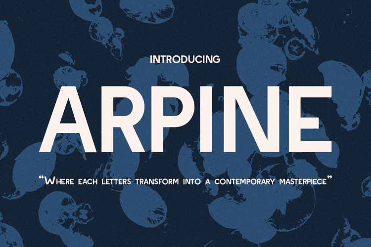 Arpine Font