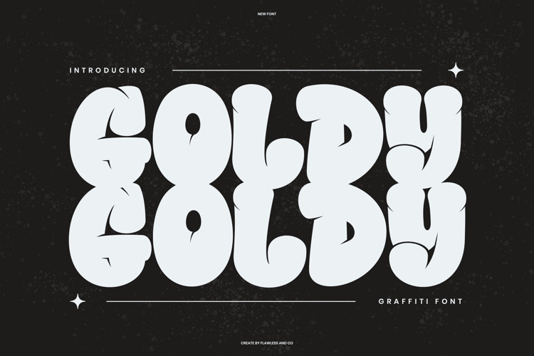 Preview of GOLDY Font