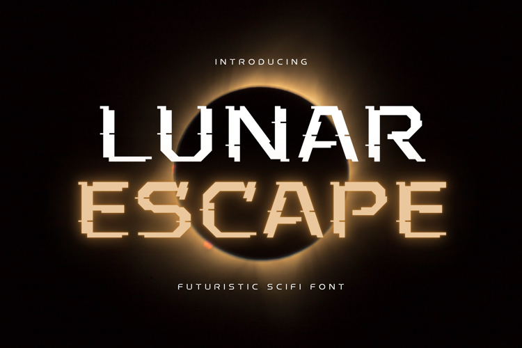 Lunar Escape Font