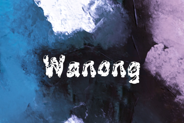 Preview of w Wanong Font