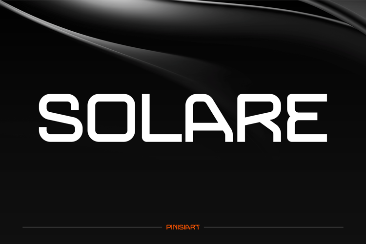 Preview of Solare Font