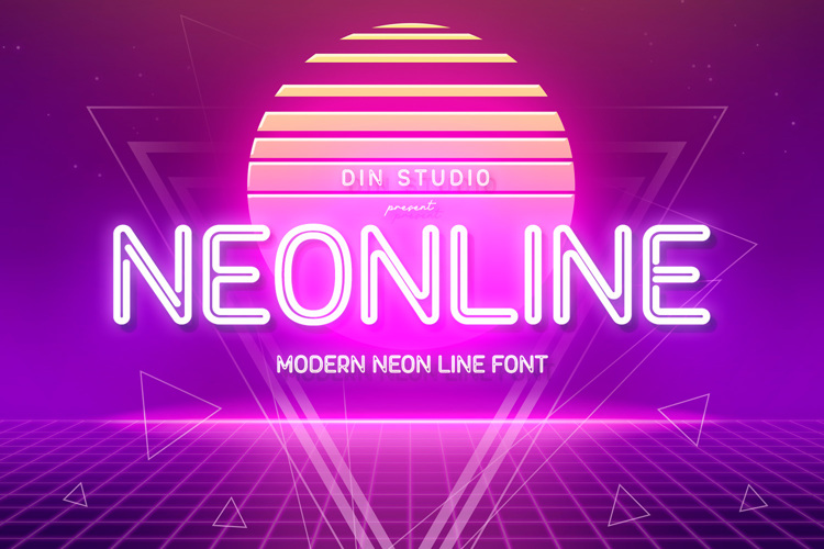 Neonline Font