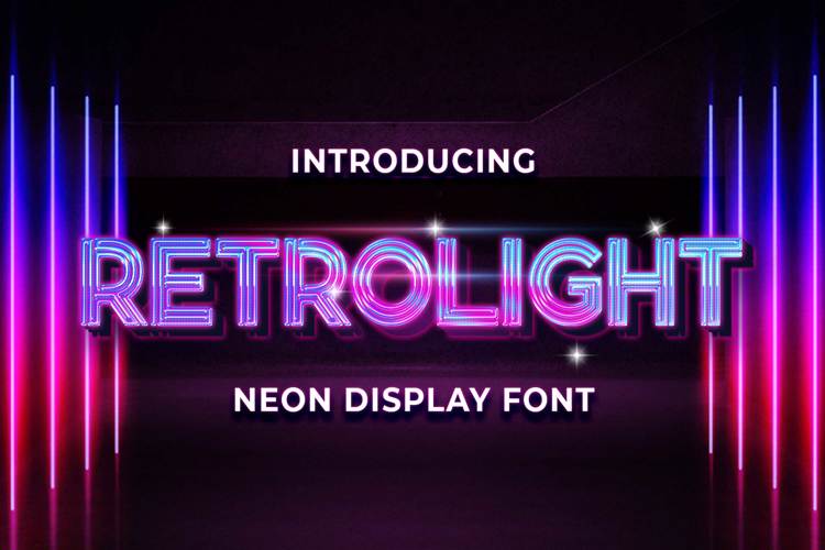 Retrolight Font