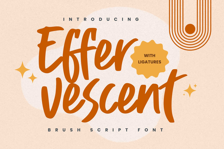 Effervescent Font