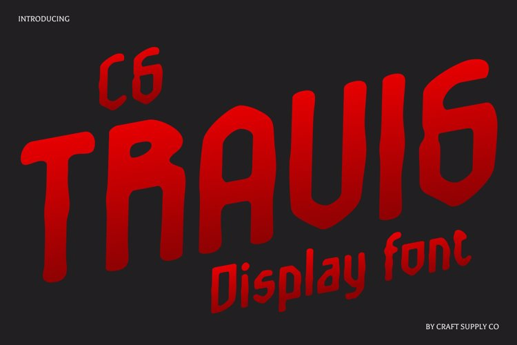 Preview of CS Travis Drawn Font