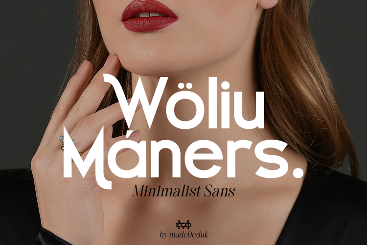 Woliu Maners Font