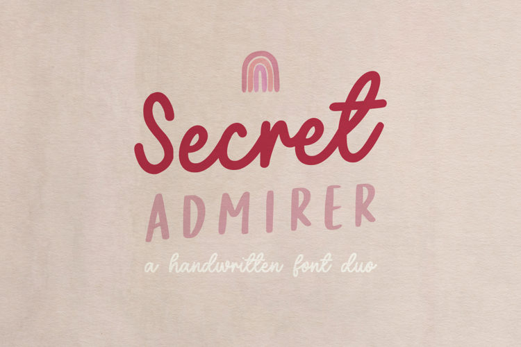 Secret Admirer Script Font