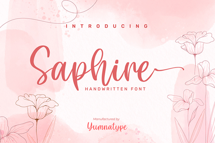 Saphire Font