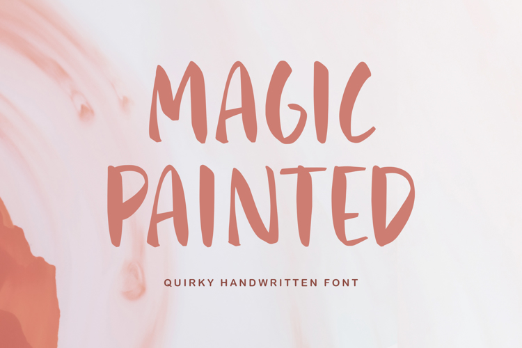 Magic Painted Font