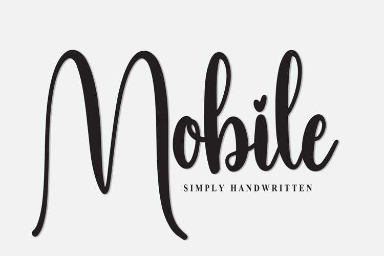 Mobile Font