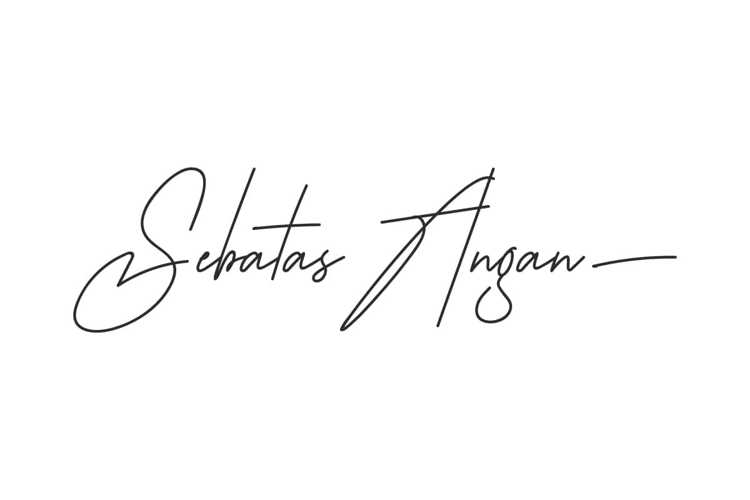 Preview of Sebatas Angan Font