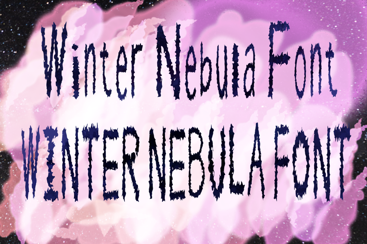 Winter Nebula Font