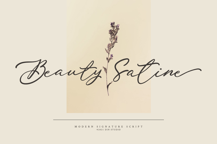 Beauty Satine Font