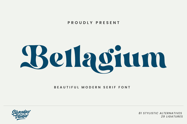 Bellagium Font