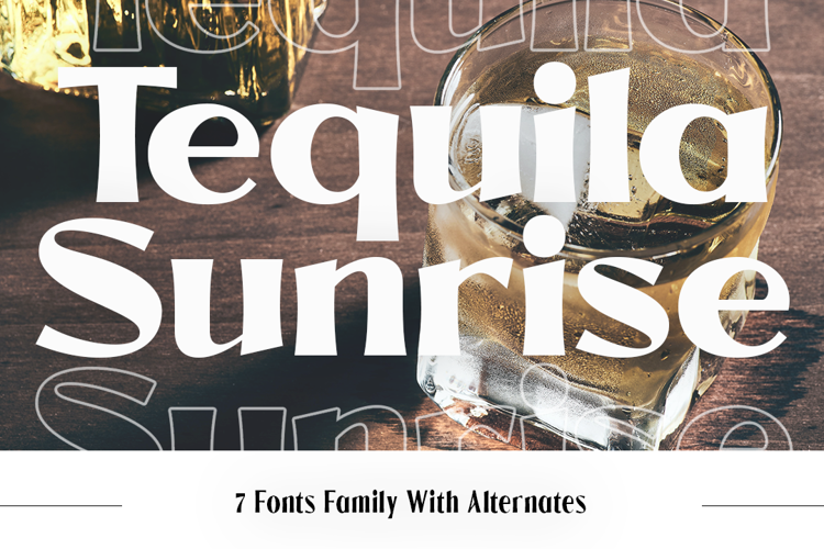 Tequila Sunrise Font