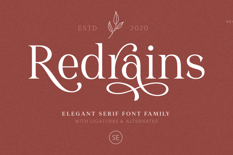 Redrains Font