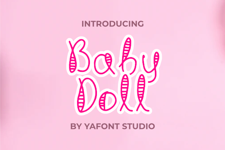 Baby doll Font