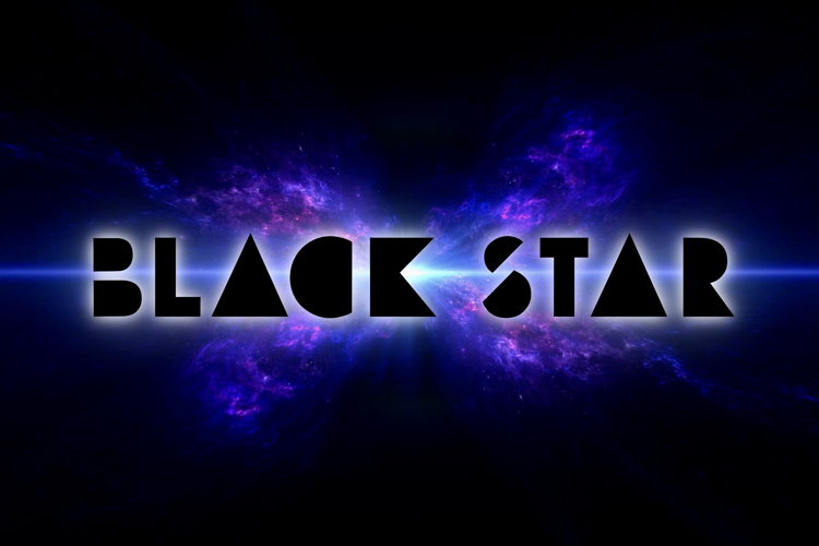 blackstar Font