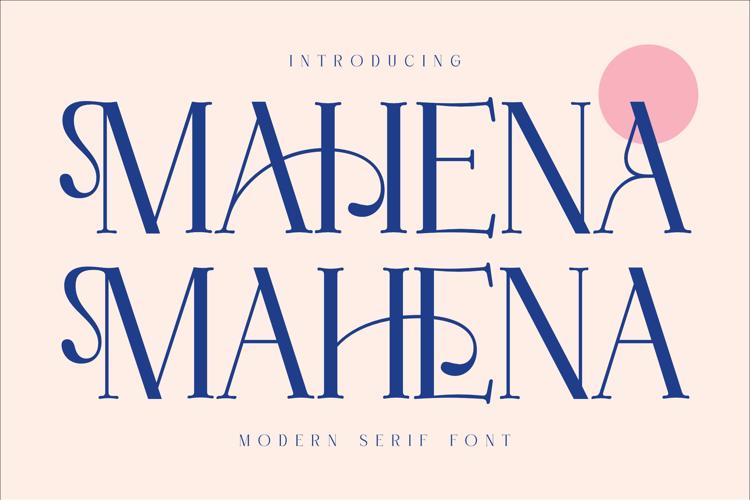 MAHENA Font