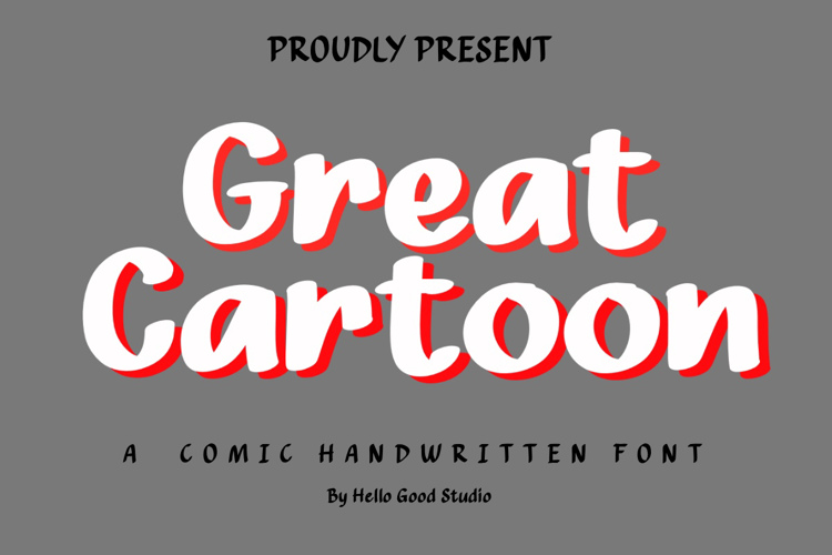 Preview of Great Cartoon Font