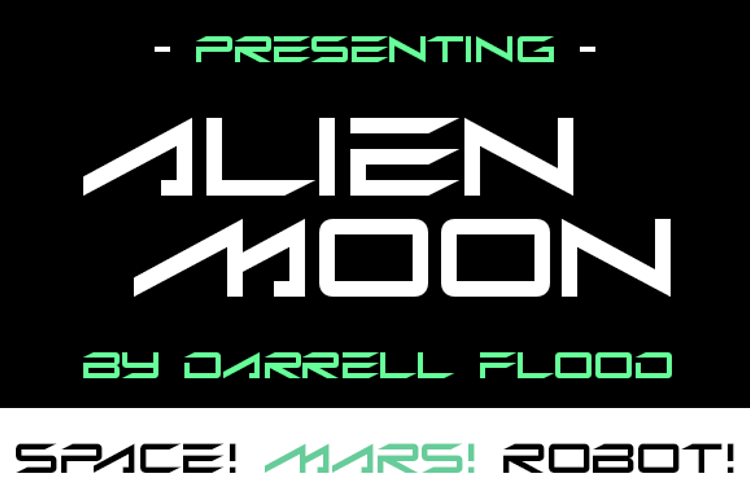 Alien Moon Font
