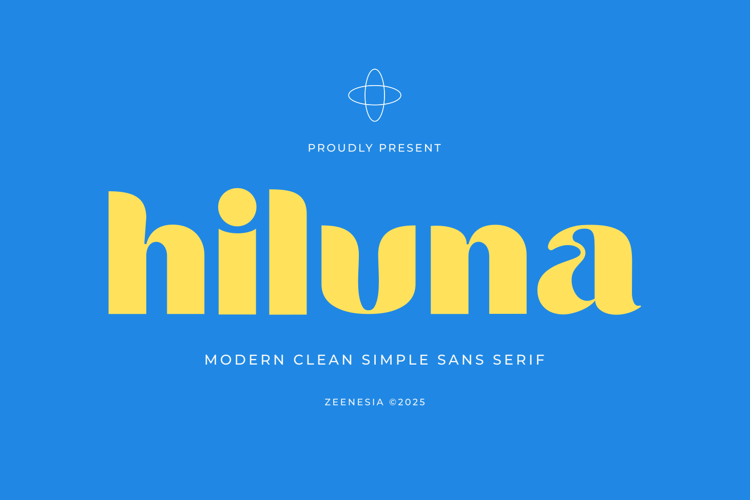 Preview of Hiluna Font